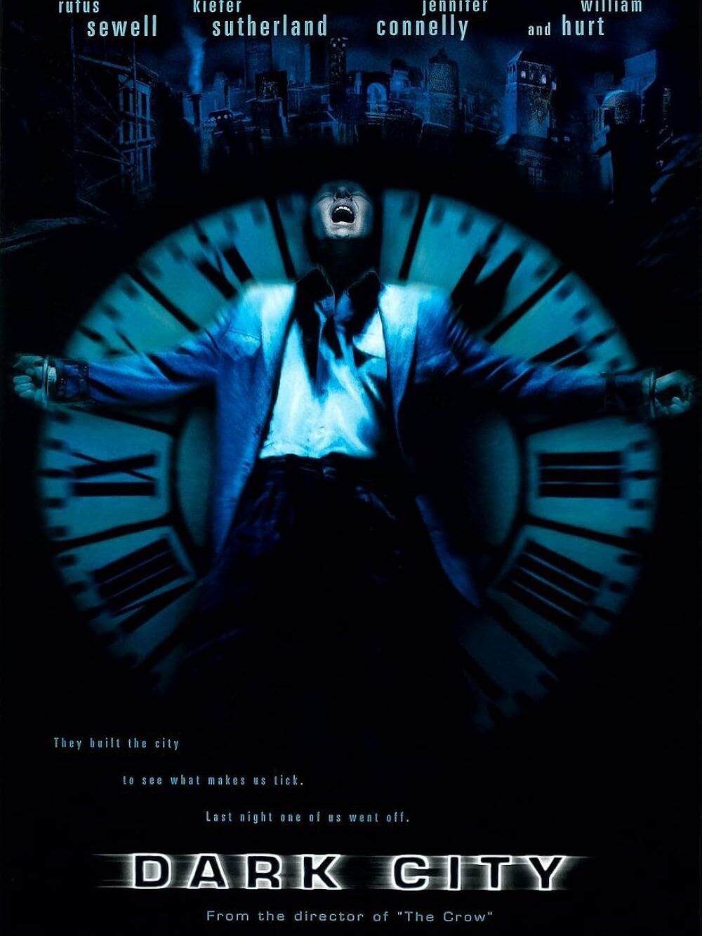 Dark City (1998) Posteri - Matrix Benzeri Cyberpunk Film